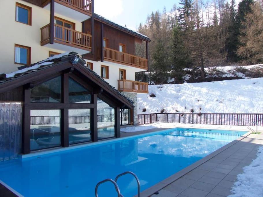 Residences De Luxe Les Alpages Val Cenis - 4 Pers ล็องส์เลอบูร์-มง-เซอนี ภายนอก รูปภาพ